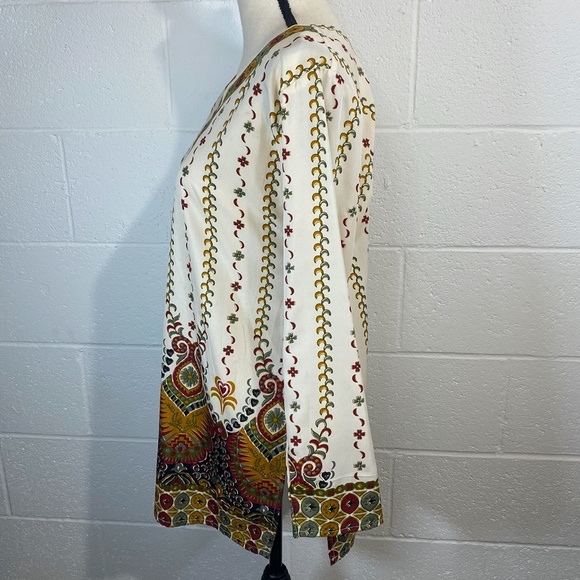 Maple Clothing Indian Kurti Top Tunic Printed Blouse - Picture 4 of 9